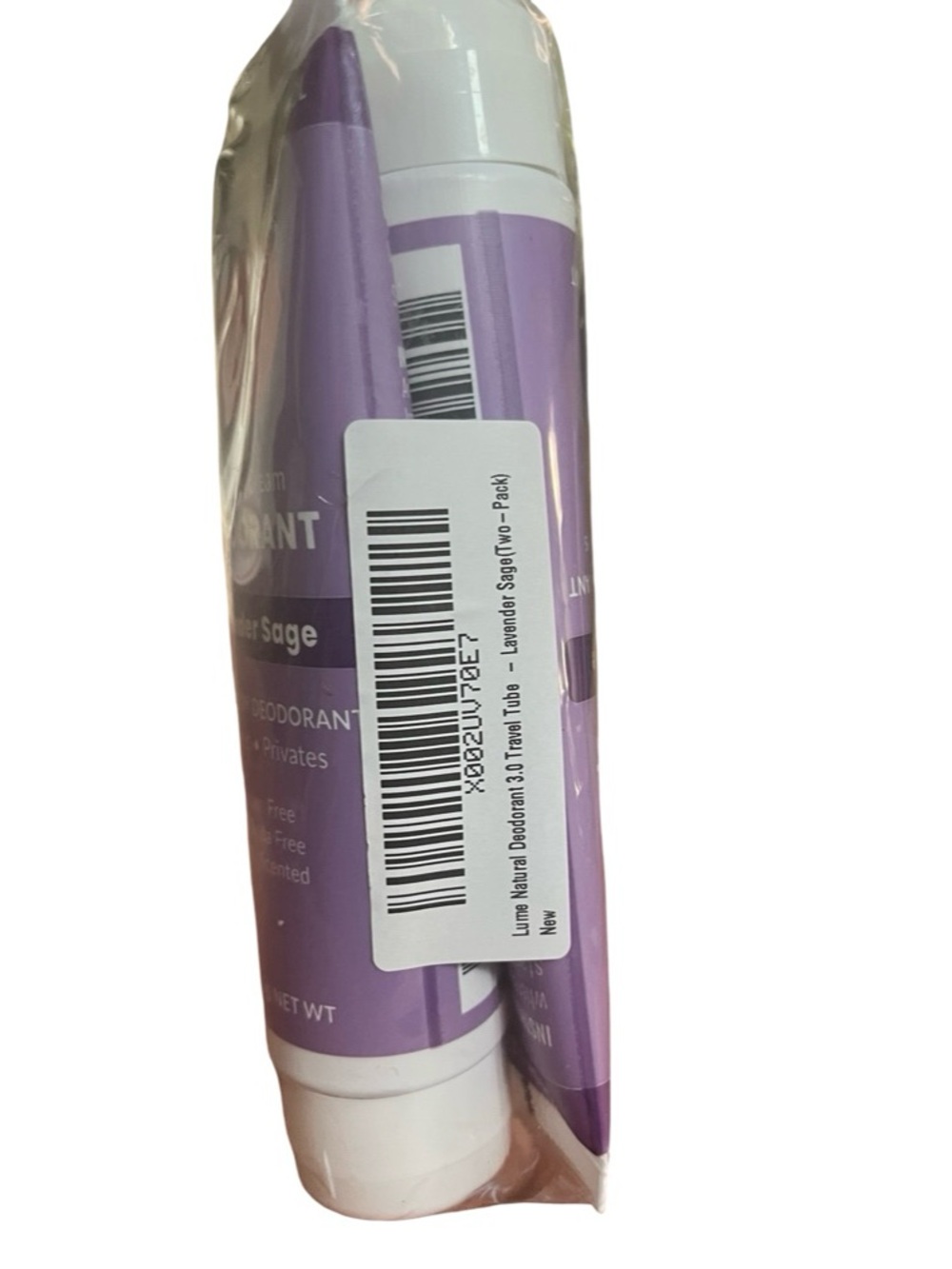 Lumē Lavender Sage Invisible Cream Deodorant - Purple - Picture 3 of 3